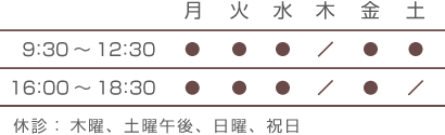 診療時間